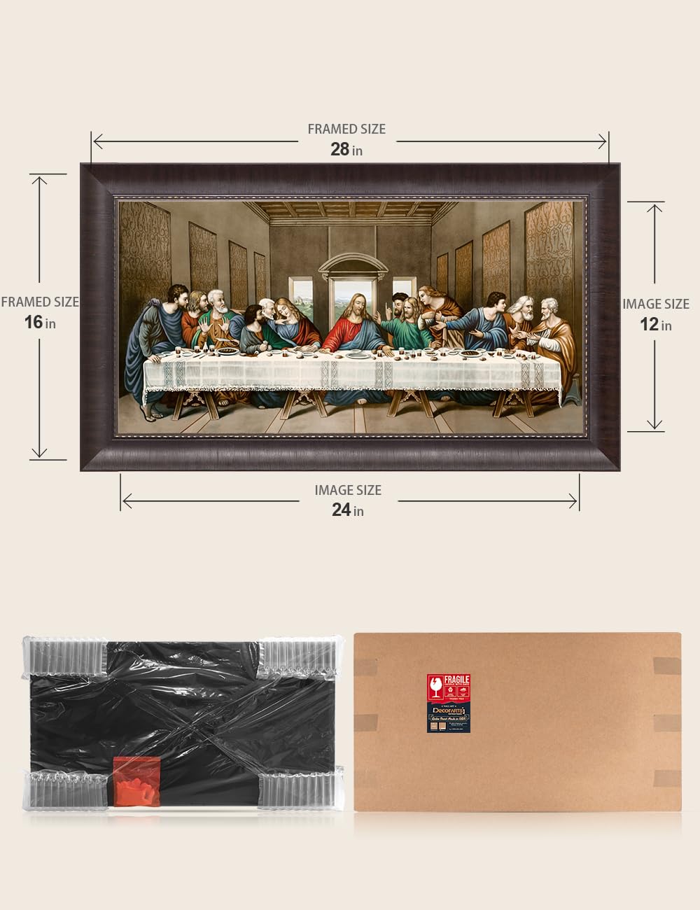 Amazon.co.jp: DECORARTS - レオナルド・ダ・ヴィンチによる最後の晩餐